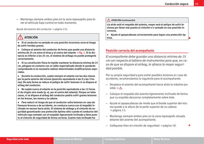 2011-2012 Seat Leon Owner's Manual | Spanish