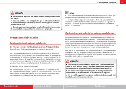 2009-2012 Seat Leon Manuel du propriétaire | Espagnol