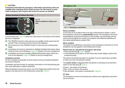 2018-2019 Skoda Octavia Owner's Manual | English