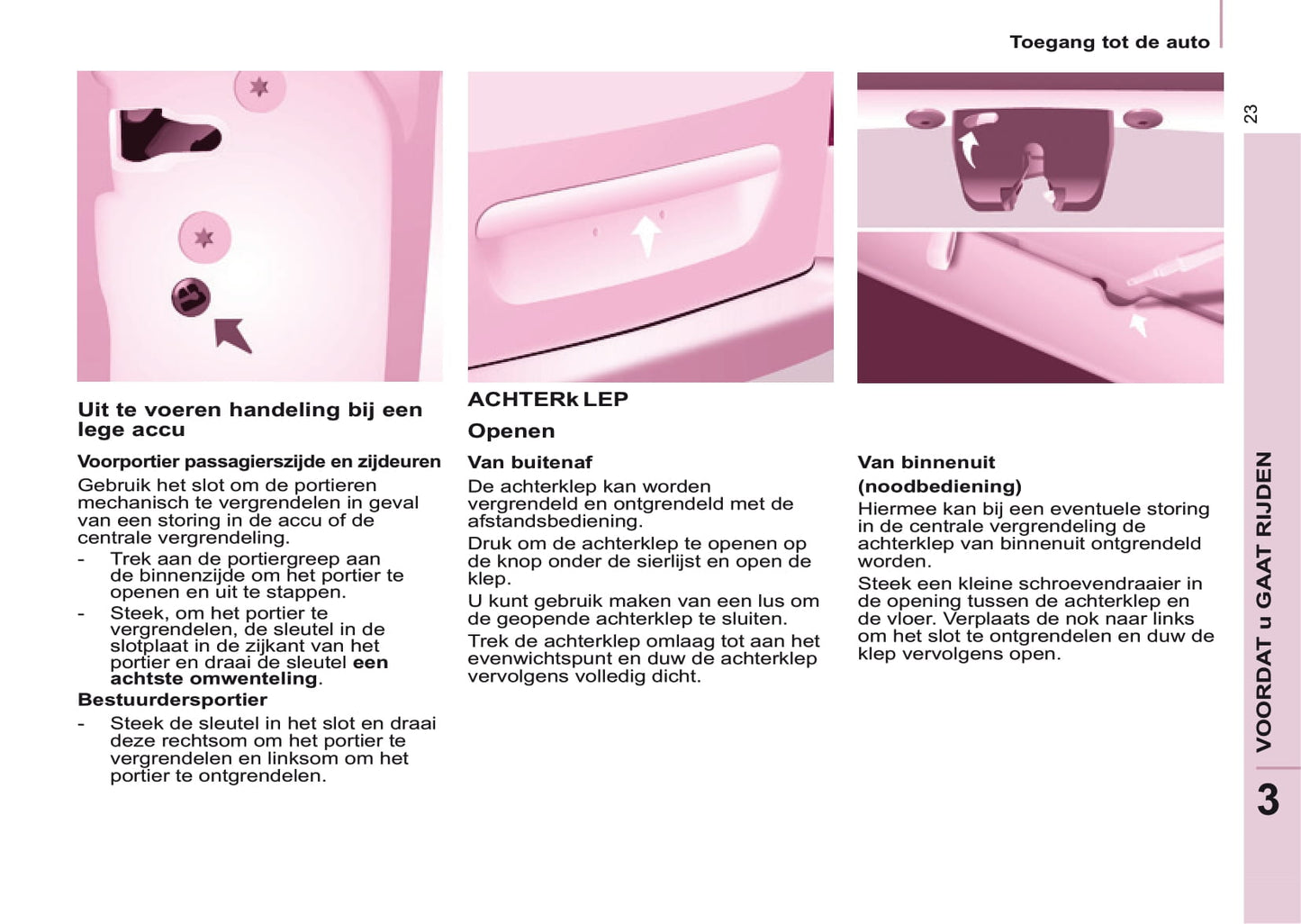 2016-2017 Citroën Berlingo Multispace Owner's Manual | Dutch