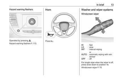 2017-2018 Vauxhall Crossland X Owner's Manual | English