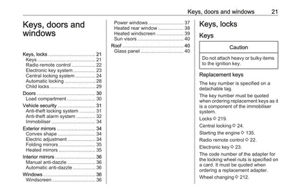 2017-2018 Vauxhall Crossland X Owner's Manual | English