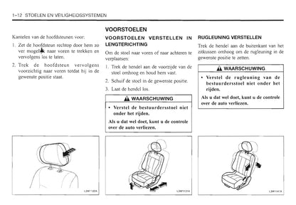 2000-2006 Daewoo Evanda Manuel du propriétaire | Néerlandais