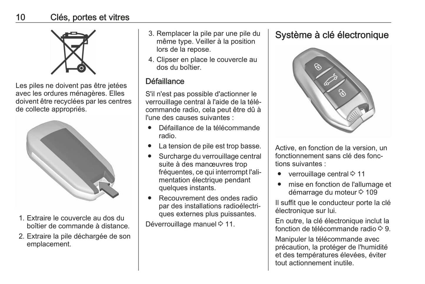 2019-2020 Opel Corsa Owner's Manual | French