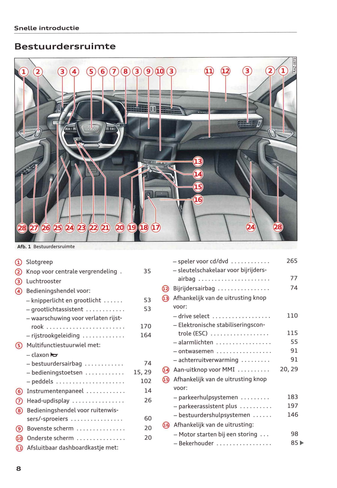 2018-2023 Audi e-tron Manuel du propriétaire | Néerlandais