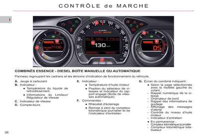 2011-2012 Citroën C5 Owner's Manual | French