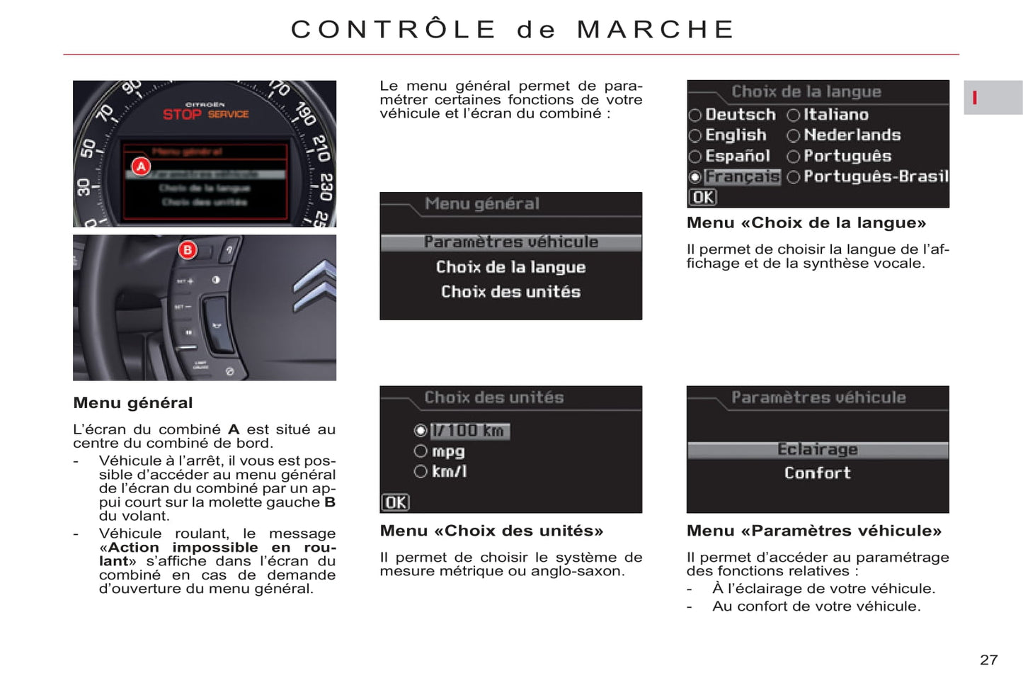 2011-2012 Citroën C5 Owner's Manual | French