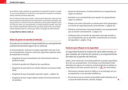 2000-2010 Seat Alhambra Owner's Manual | Spanish