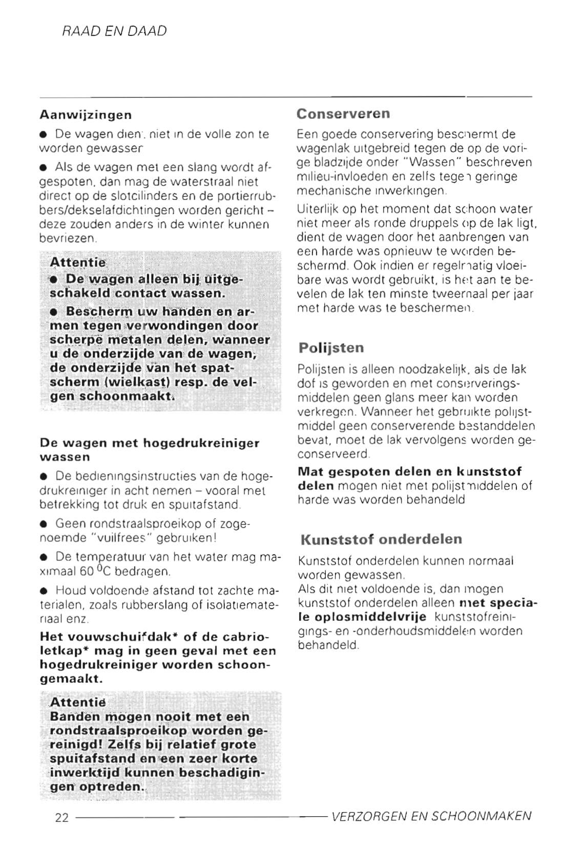 1998-2005 Volkswagen Bora Owner's Manual | Dutch