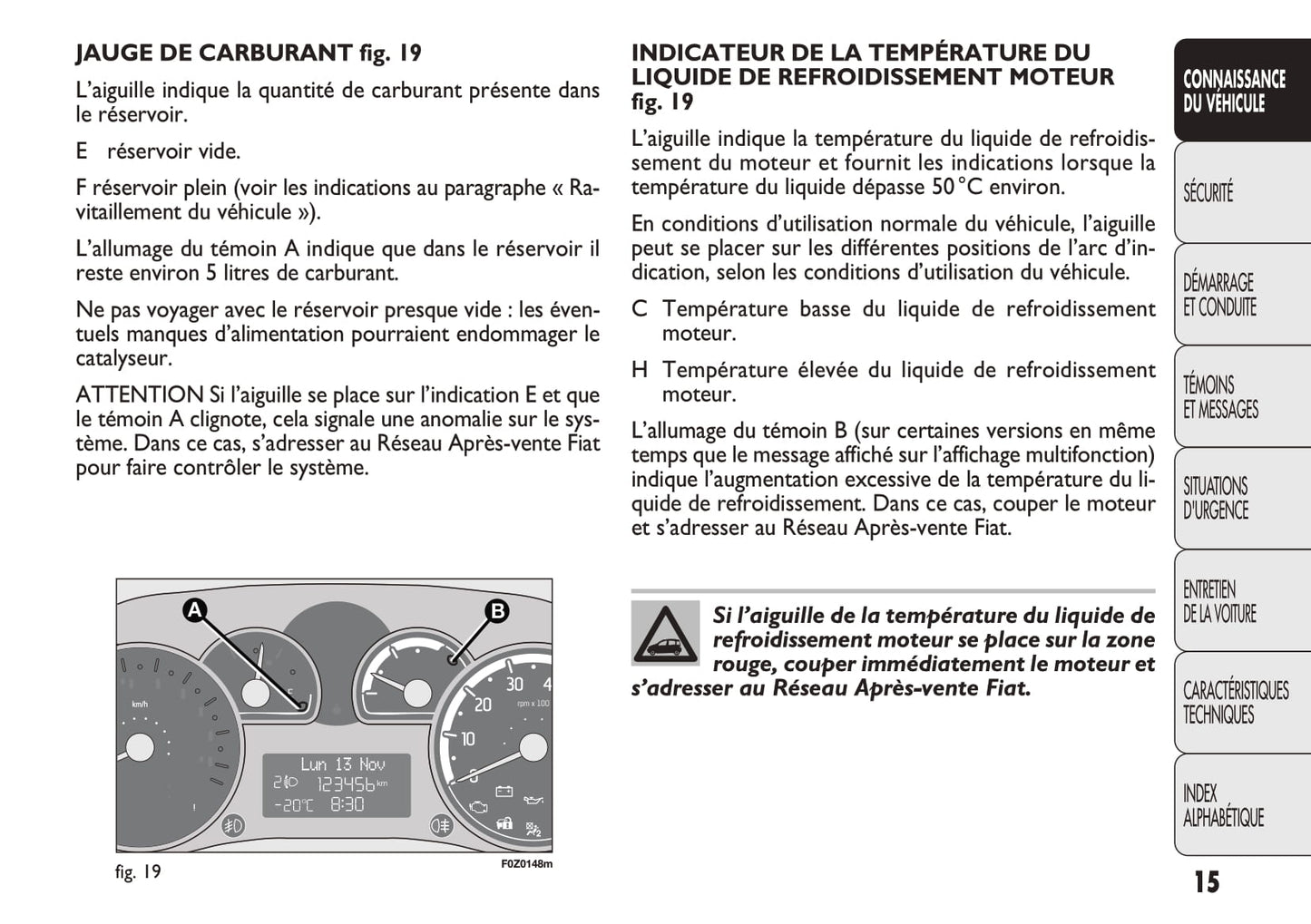 2017-2019 Fiat Panda Manuel du propriétaire | Français