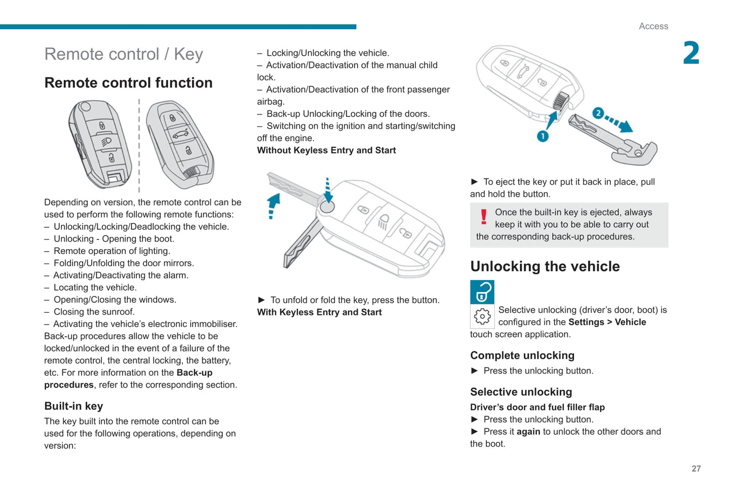 2021-2022 Peugeot 308/308 Hybrid Owner's Manual | English