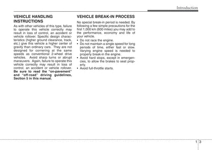 2008 Kia Sorento Owner's Manual | English