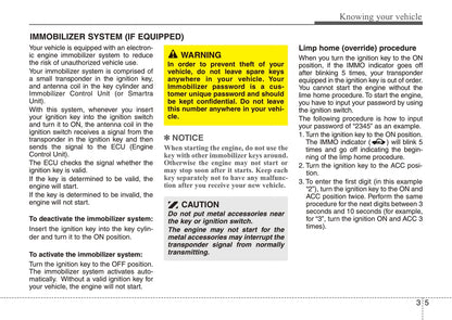 2008 Kia Sorento Owner's Manual | English