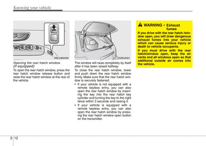 2008 Kia Sorento Owner's Manual | English