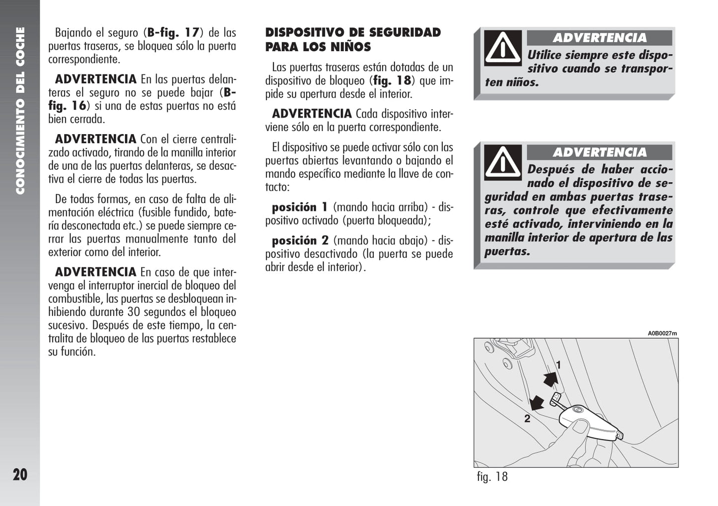 2003-2005 Alfa Romeo 156 Manuel du propriétaire | Espagnol