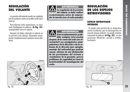 2003-2005 Alfa Romeo 156 Owner's Manual | Spanish