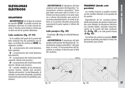 2003-2005 Alfa Romeo 156 Owner's Manual | Spanish