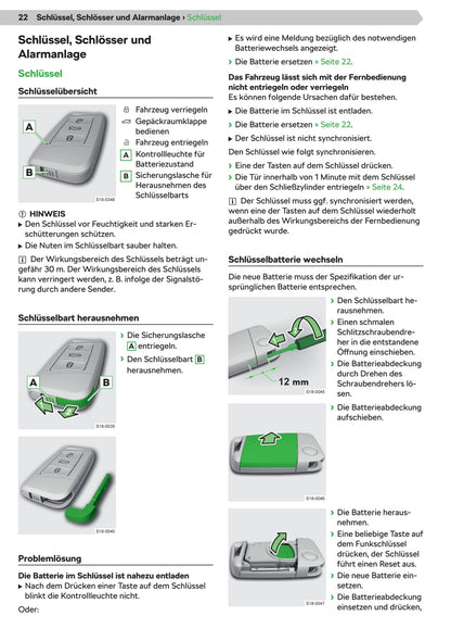 2019-2020 Skoda Superb iV Owner's Manual | German