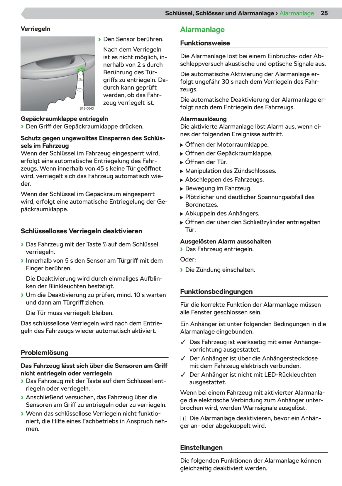 2019-2020 Skoda Superb iV Owner's Manual | German