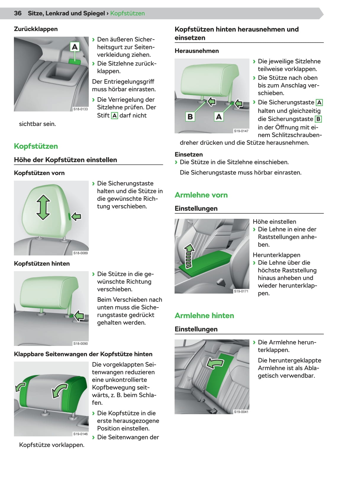 2019-2020 Skoda Superb iV Owner's Manual | German