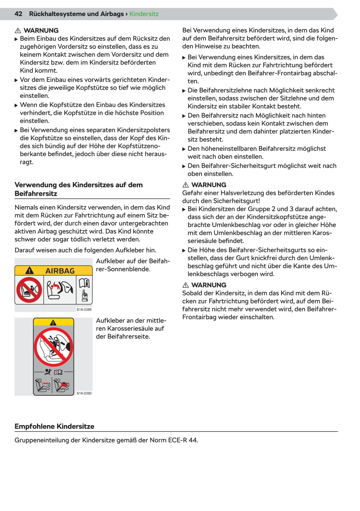 2019-2020 Skoda Superb iV Owner's Manual | German