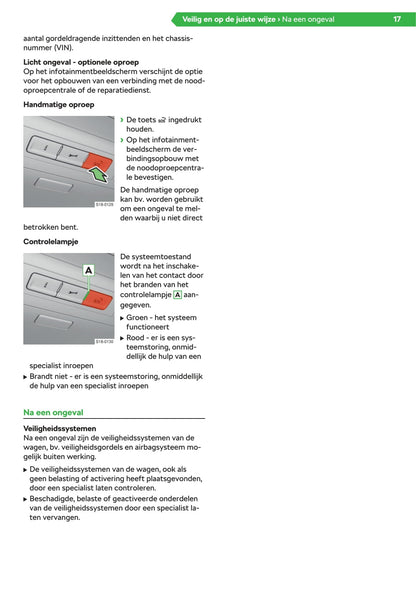 2019-2020 Skoda Scala Owner's Manual | Dutch