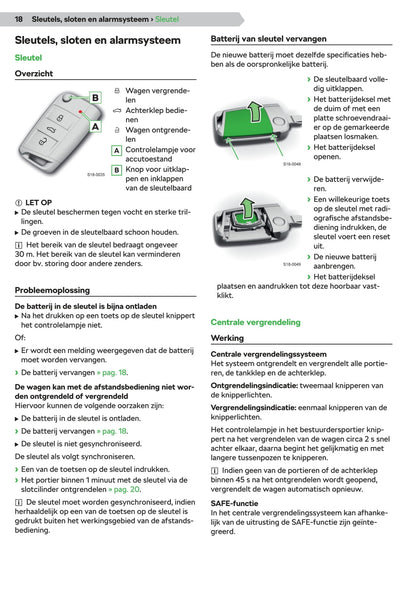 2019-2021 Skoda Scala Owner's Manual | Dutch