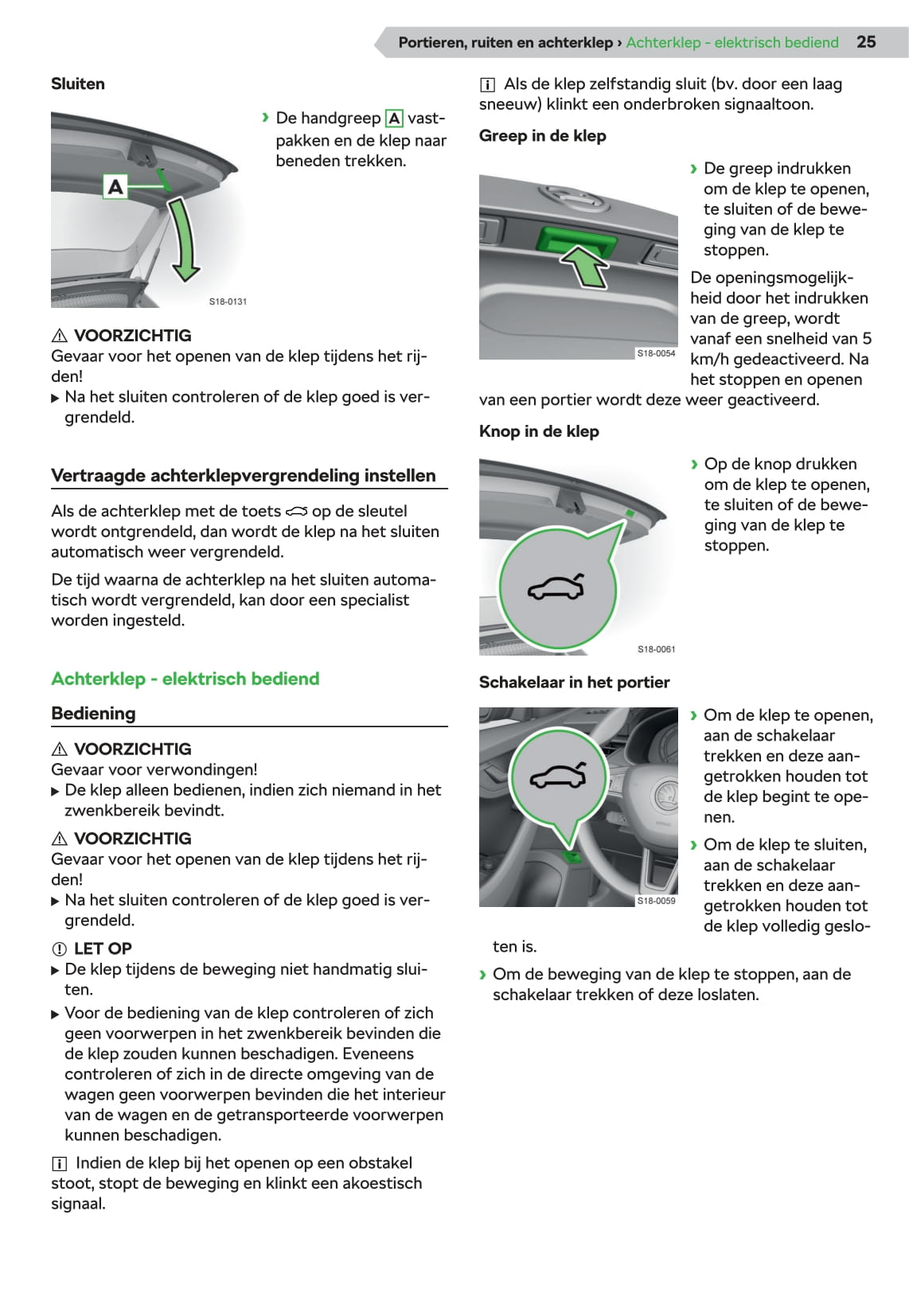 2019-2020 Skoda Scala Owner's Manual | Dutch