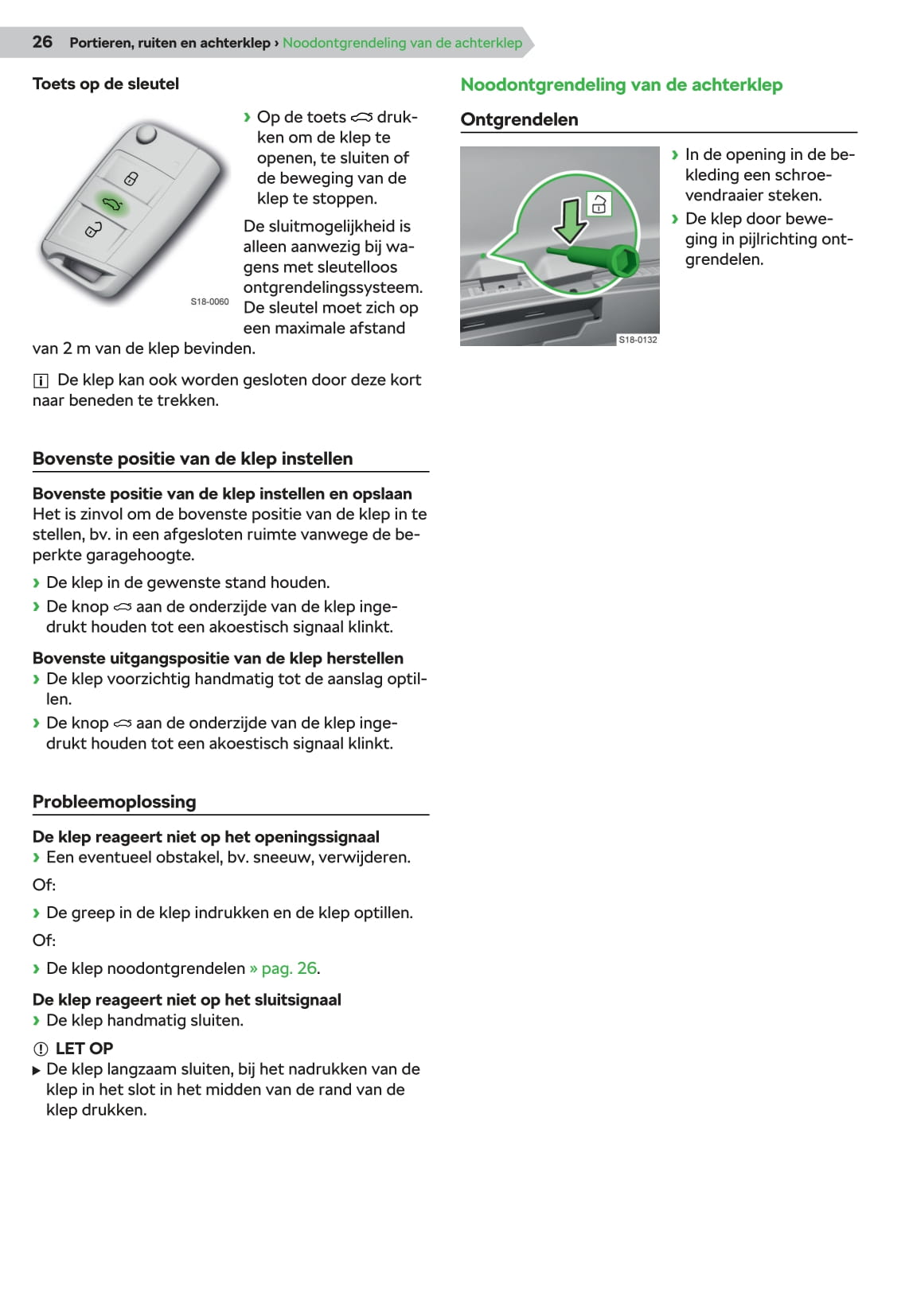 2019-2021 Skoda Scala Owner's Manual | Dutch