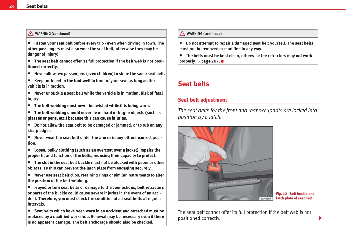 2007-2009 Seat Altea Freetrack Manuel du propriétaire | Anglais