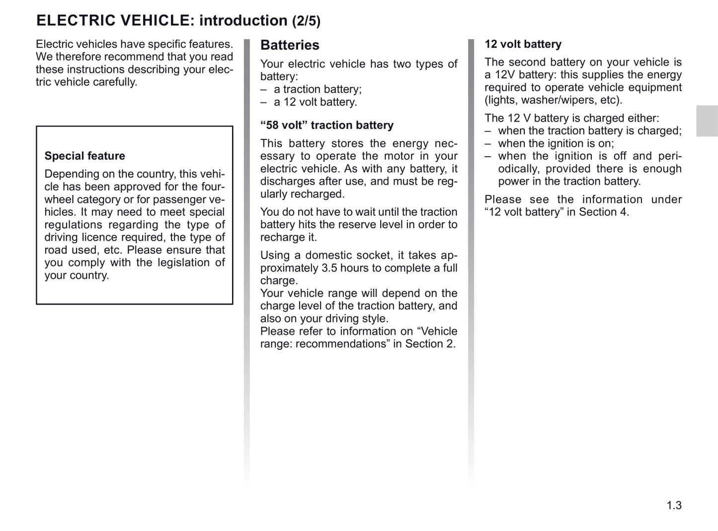 2012-2020 Renault Twizy Manuel du propriétaire | Anglais