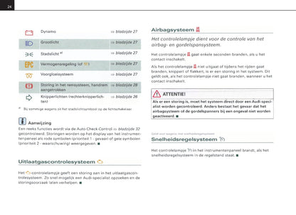 2004-2007 Audi A4 Manuel du propriétaire | Néerlandais