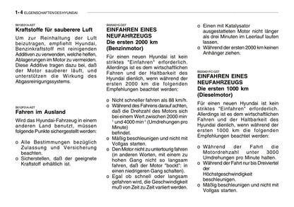 2005-2008 Hyundai Getz Manuel du propriétaire | Allemand