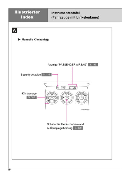 2016-2017 Toyota Verso Owner's Manual | German