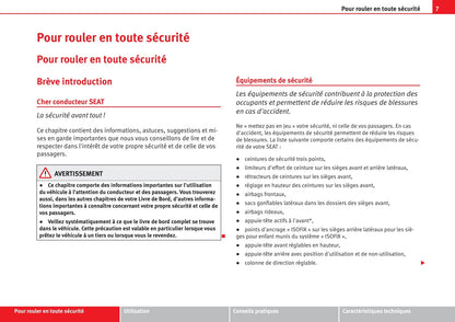 2009-2013 Seat Altea Freetrack Manuel du propriétaire | Français