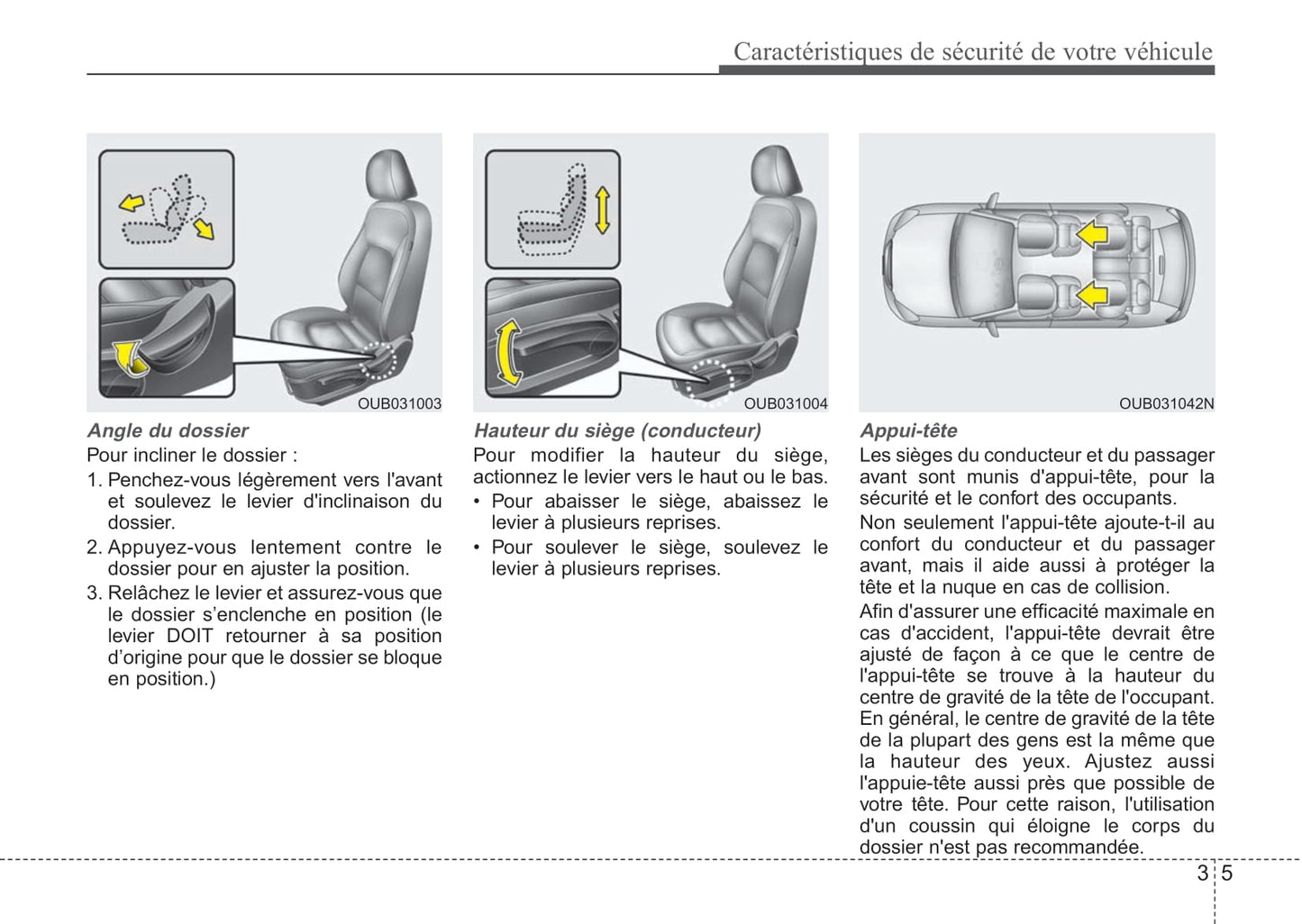 2011-2015 Kia Rio Manuel du propriétaire | Français