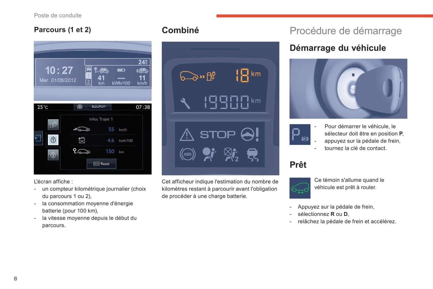 2017-2018 Citroën e-Berlingo/e-Berlingo Multispace/Berlingo Electric Owner's Manual | French