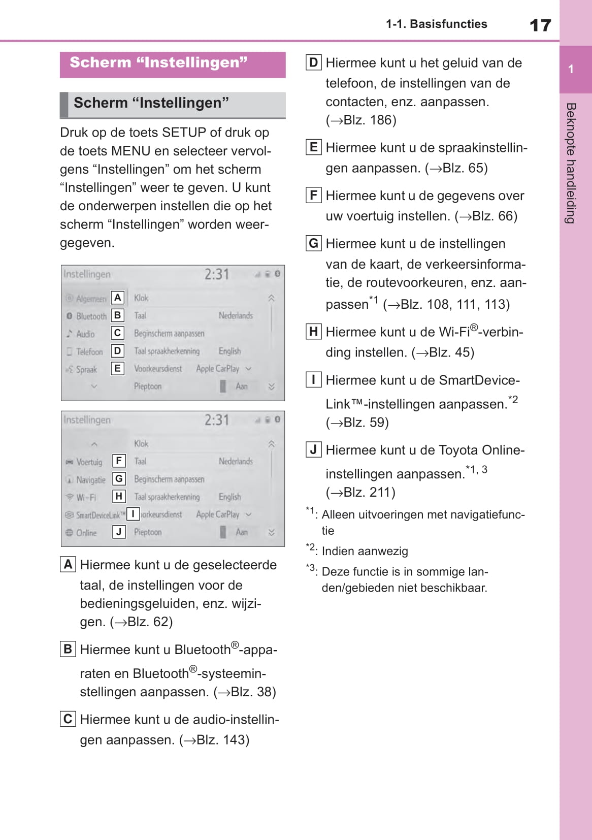 Toyota C-HR / C-HR Hybrid Navigatie- en Multimediasysteem Handleiding 2019