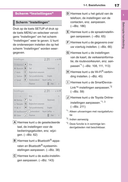 Toyota C-HR / C-HR Hybrid Navigatie- en Multimediasysteem Handleiding 2019