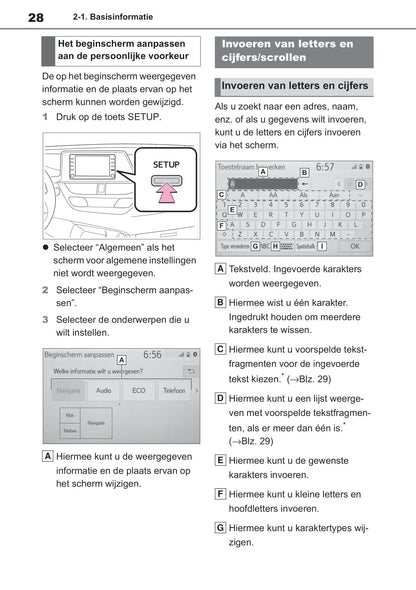 Toyota C-HR / C-HR Hybrid Navigatie- en Multimediasysteem Handleiding 2019