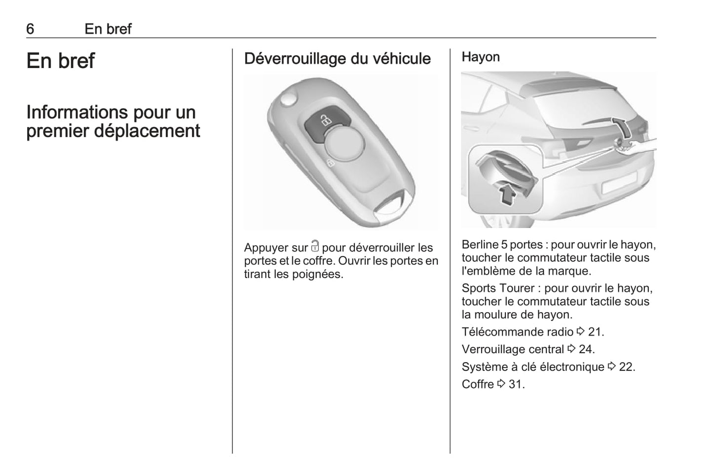 2018 Opel Astra Manuel du propriétaire | Français