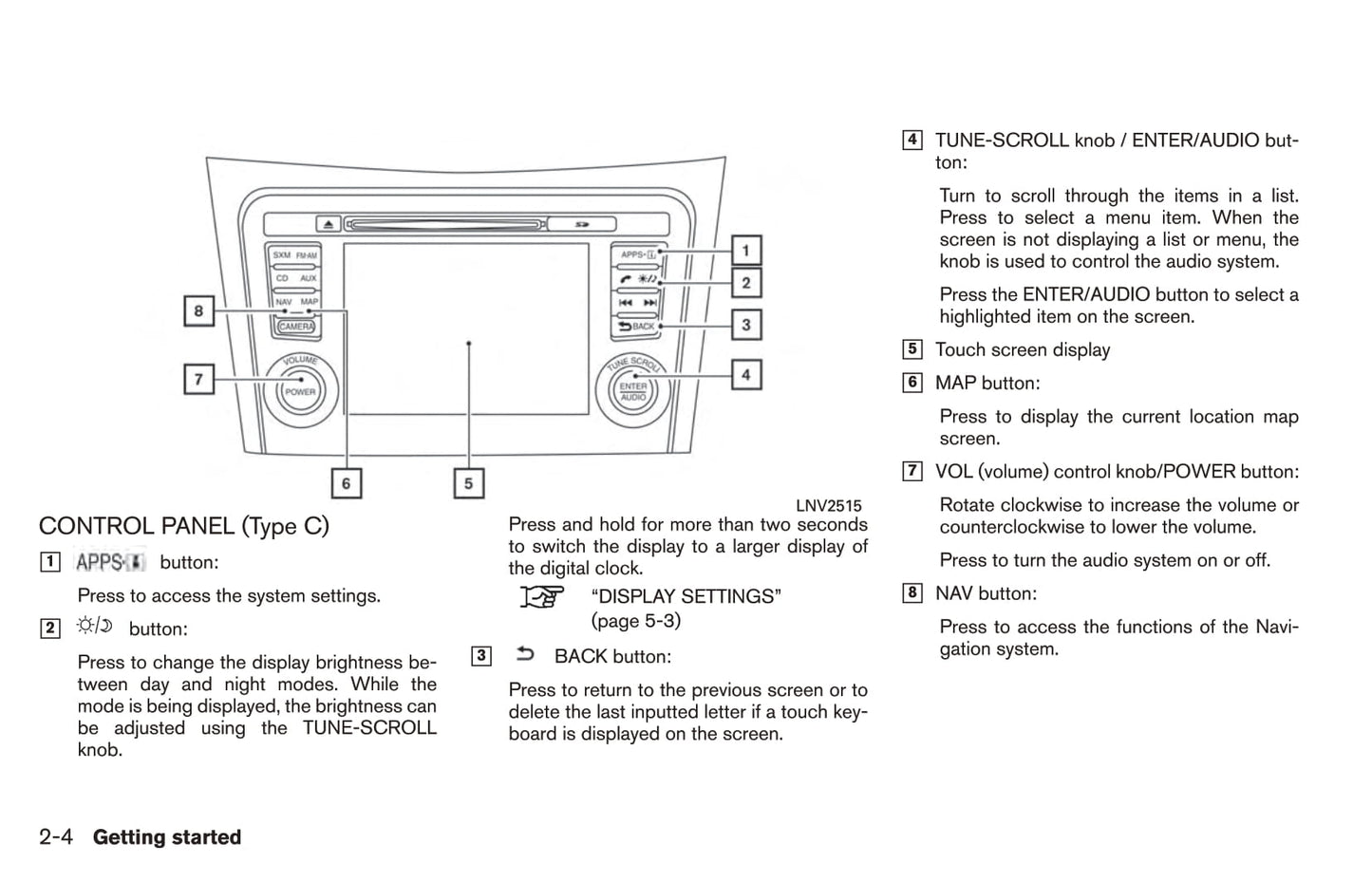 Nissan Navigation System Manuel du propriétaire 2017