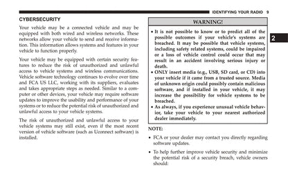 Uconnect 8.4 / 8.4 Nav Supplement Owner's Manual