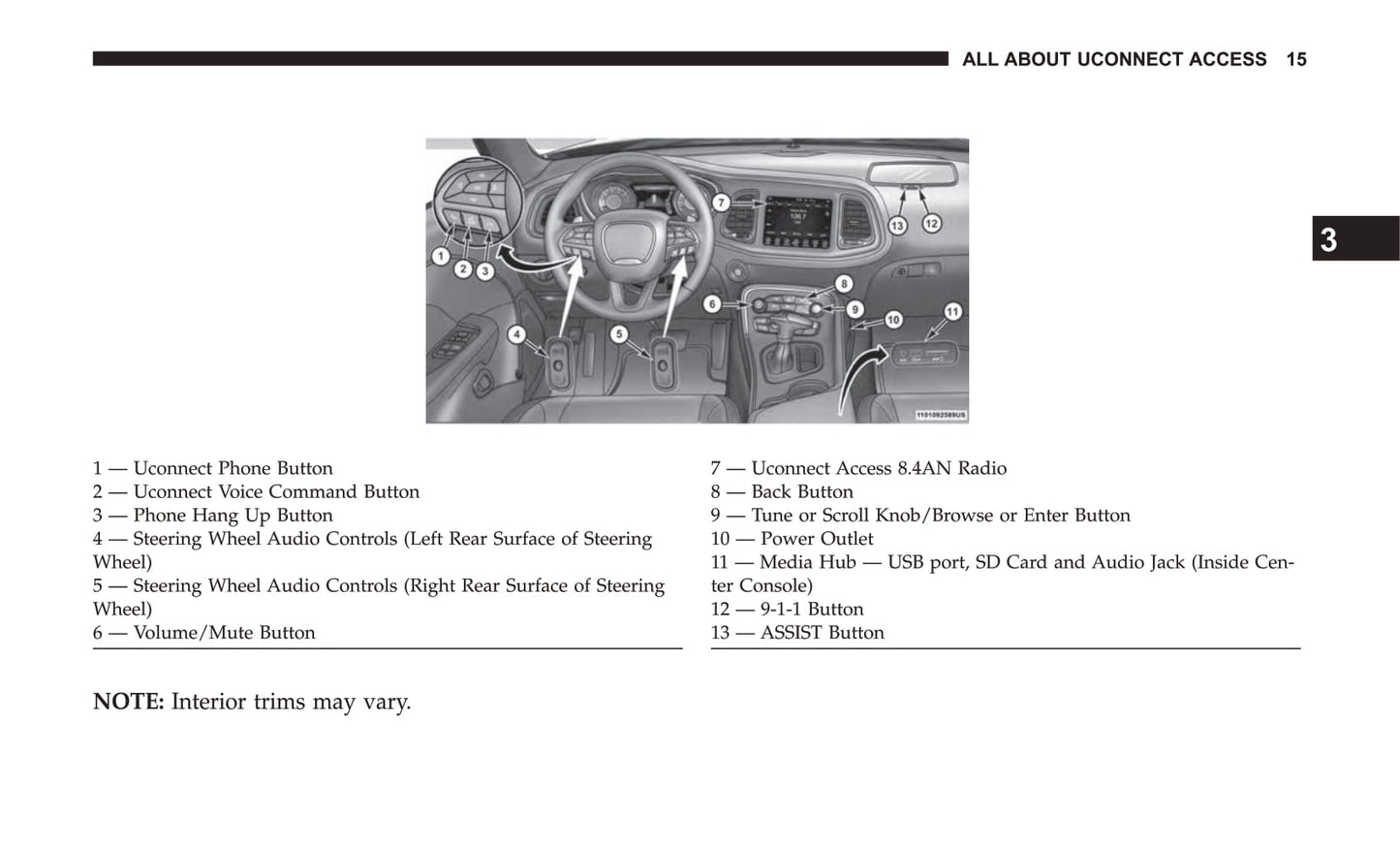 Uconnect 8.4 / 8.4 Nav Supplement Owner's Manual