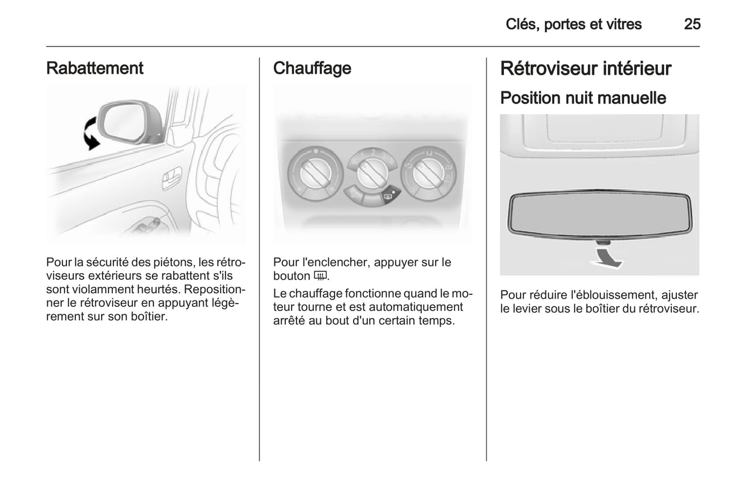 2014-2017 Opel Ampera Manuel du propriétaire | Français