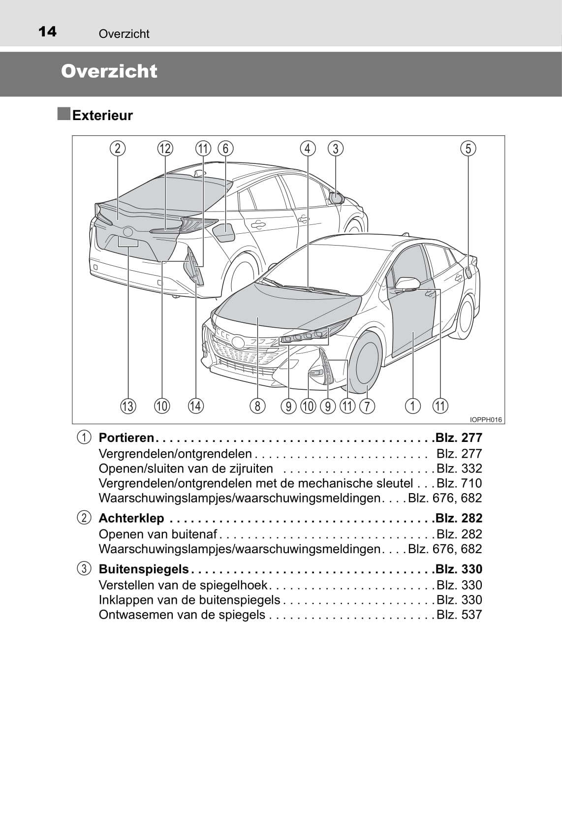 2017-2019 Toyota Prius Manuel du propriétaire | Néerlandais