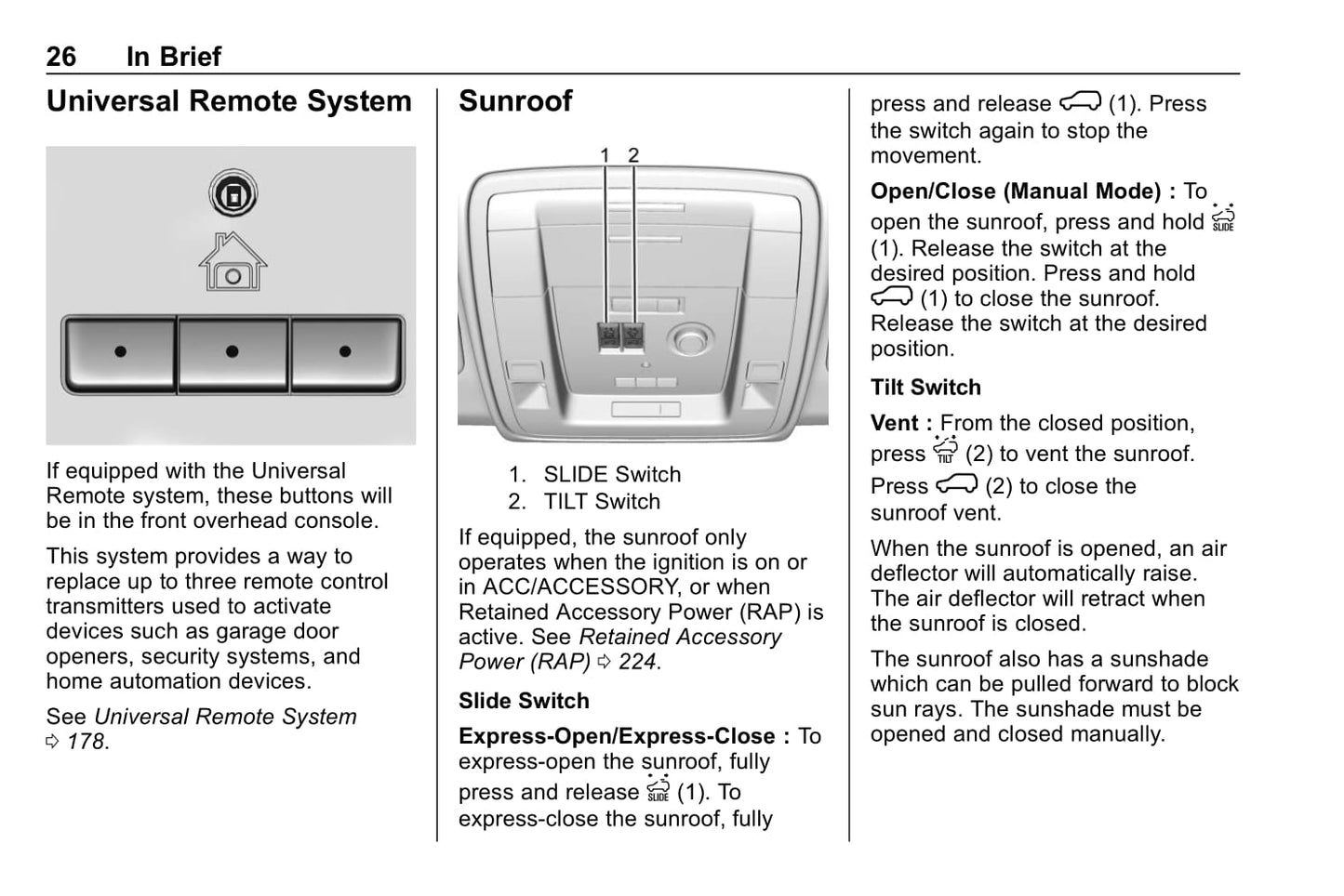 2018 Chevrolet Suburban/Tahoe Owner's Manual | English