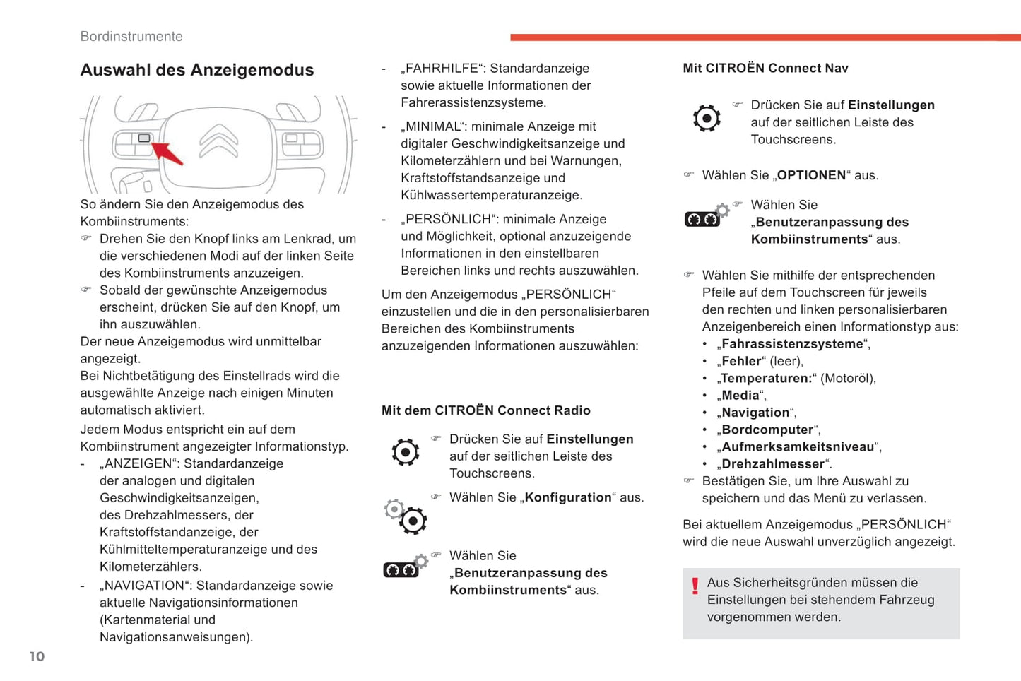 2019-2020 Citroën C5 Aircross Manuel du propriétaire | Allemand