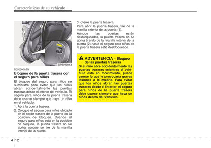2008-2009 Hyundai i20 Owner's Manual | Spanish