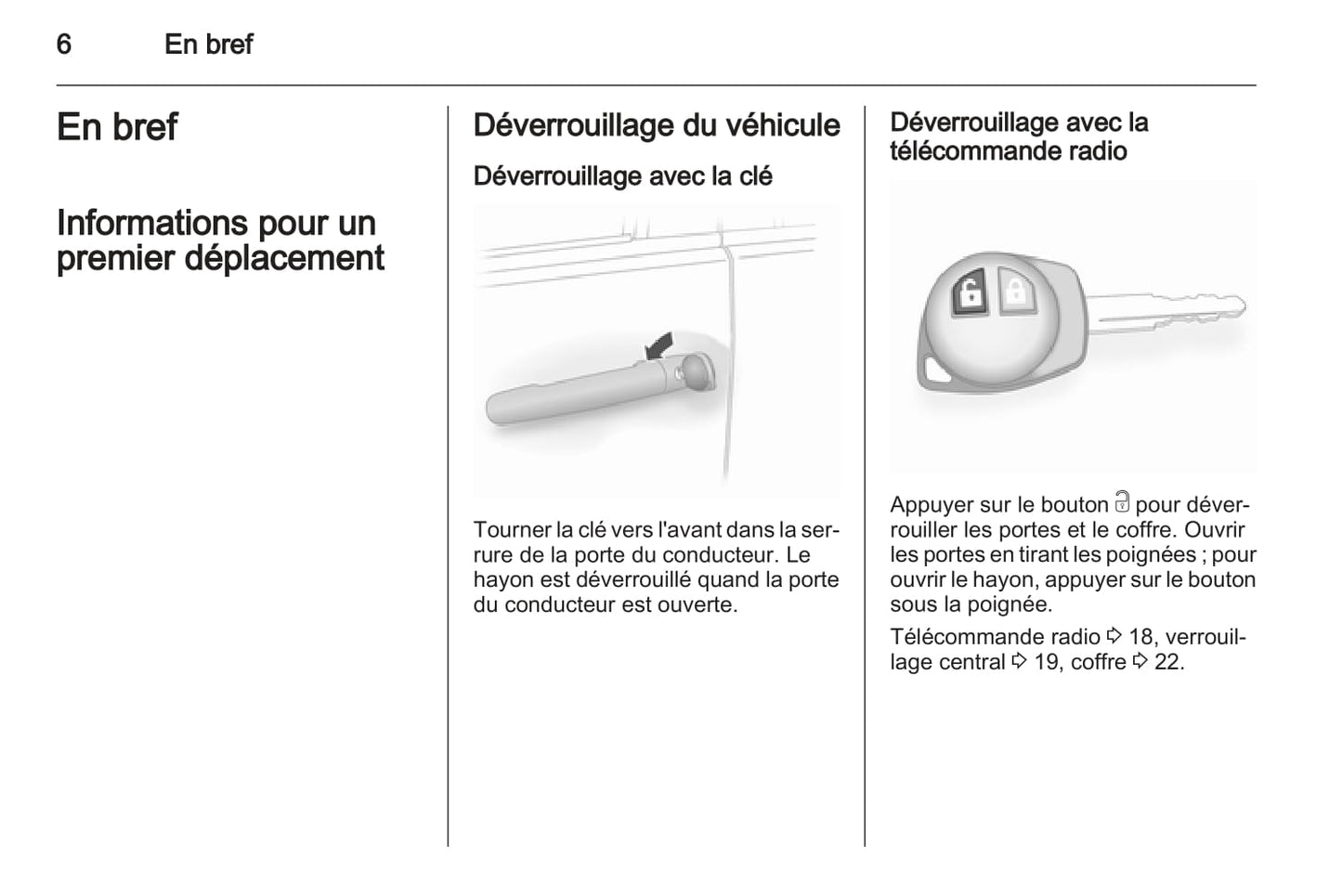 2012-2015 Opel Agila Manuel du propriétaire | Français